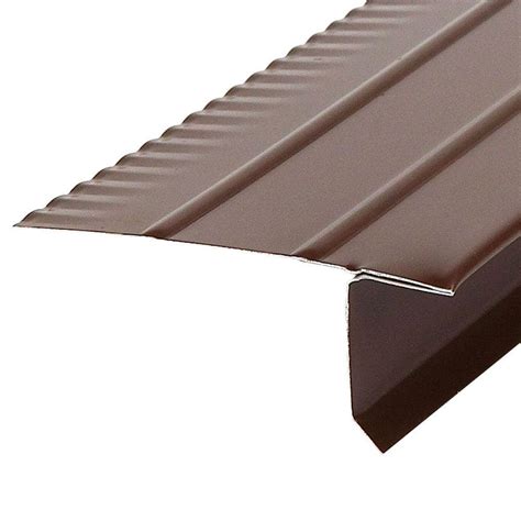 sheet metal drip edge|metal drip edge home depot.